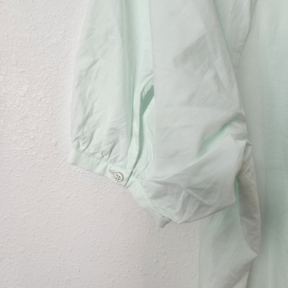 COS poplin cotton tiered maxi dress size 12 - Picture 6 of 12